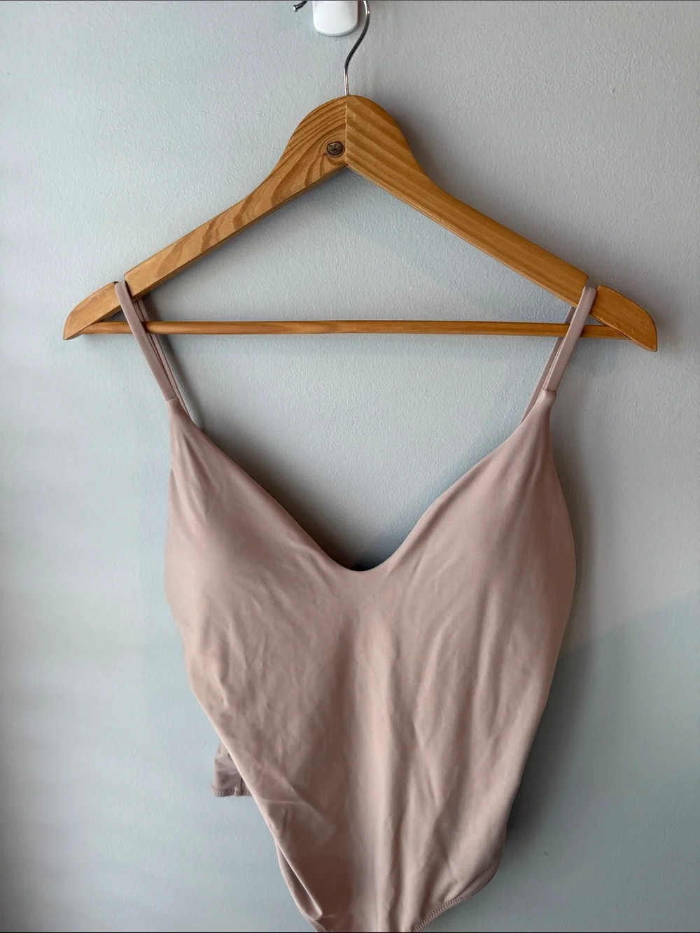 Aerie American Eagle Nude One Piece‎ Cheeky Bathing Suit